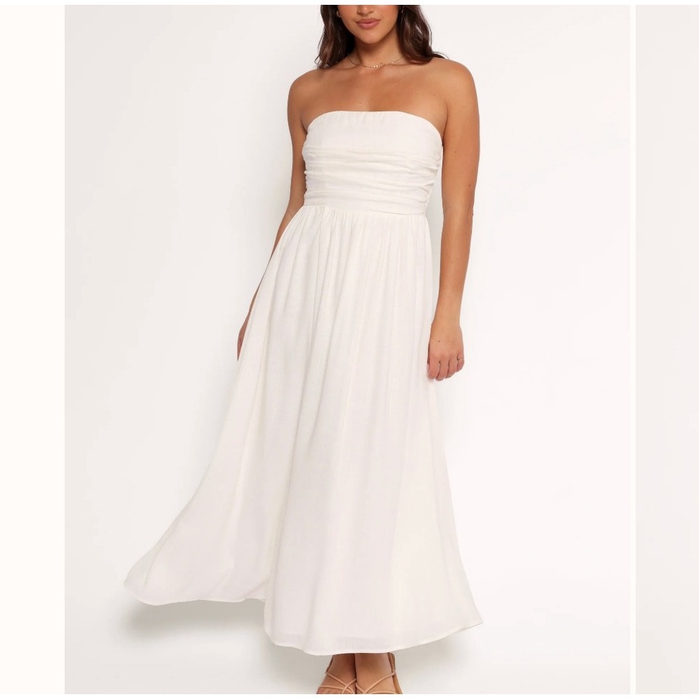 Petal & Pup White Maxi Dress